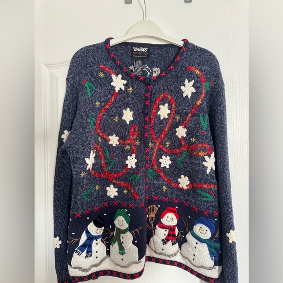 Ugly Christmas Original Ho Ho Ho sweater. Ugly Christmas sweater - Picture 1 of 11